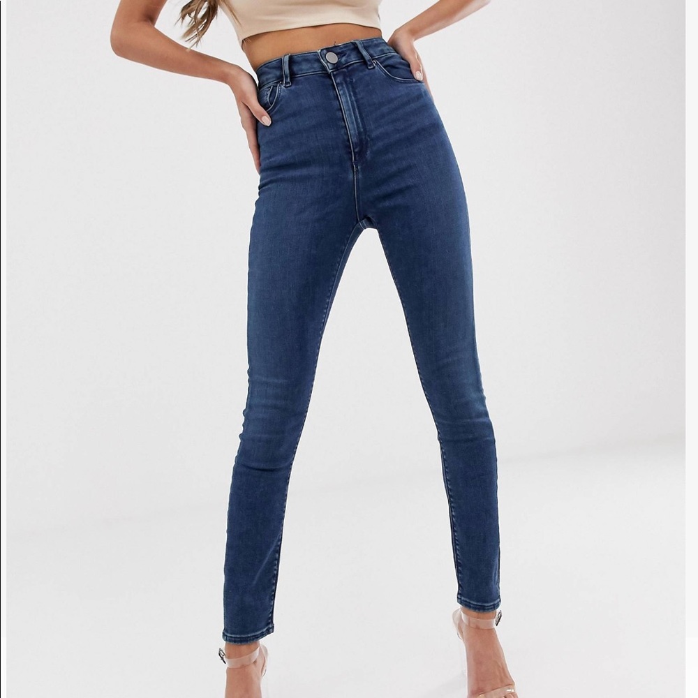 ASOS Ridley High Waisted Skinny Jeans